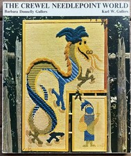 The Crewel Needlepoint World by Barbara Donnelly Gullers (1976 Paperback)