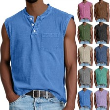 Mens Tank Tops Muscle