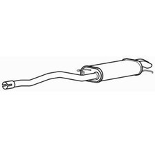 Rear Exhaust Silencer Back Box for VW Transporter TDi PD AXD/BNZ 2.5 (2005-2010)