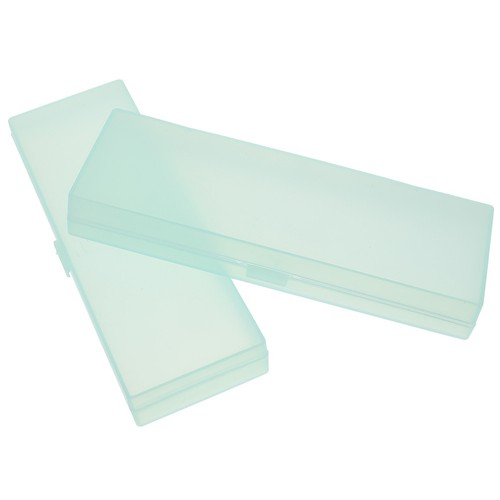 2pcs clear plastic pencil - clear,