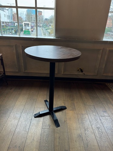 Round high bar - bar, oak