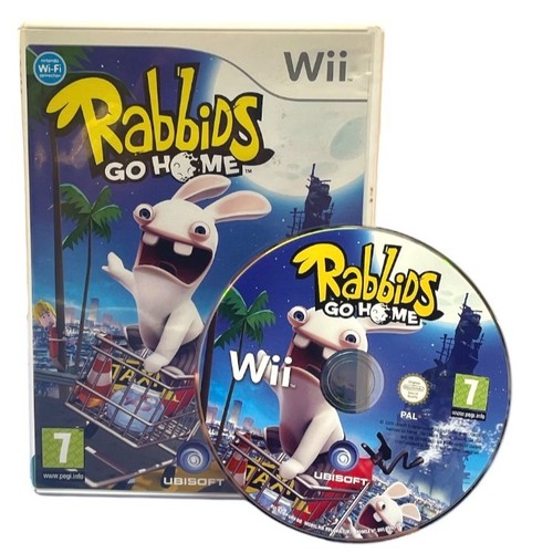 Rabbids home wii - go,