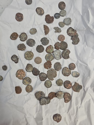 Roman coins small - coins,