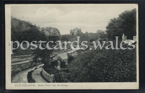 Old colwyn beach - old, from