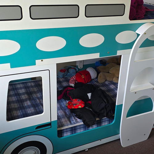 Children single bus themed - children's,