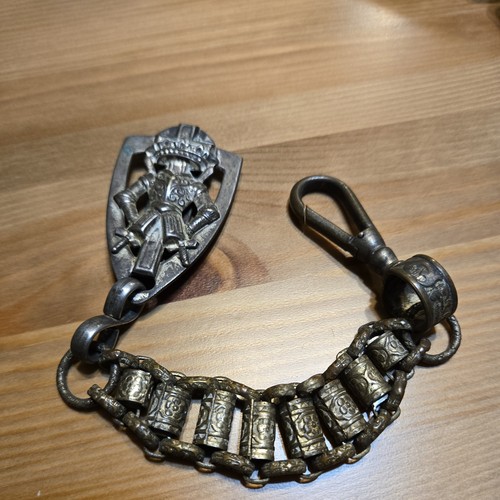 Antique masonic metal knights - masonic,