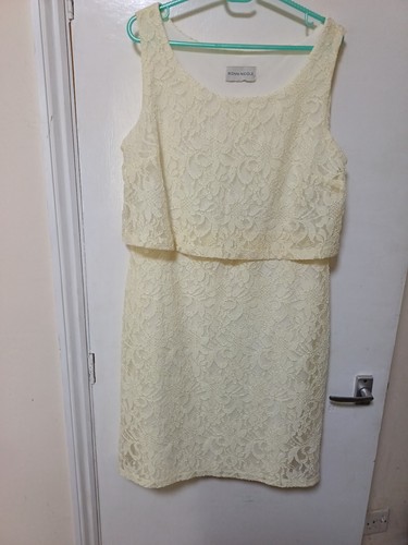Ronni nicole dress ivory - ivory, lace