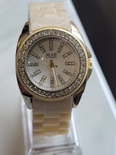 LADIES MAB OF LONDON WATCH NEW BATTERY FITTED
