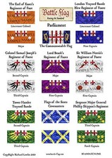 15mm English Civil War Flags by Battle Flag 
