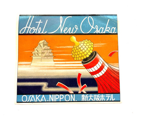 Vintage travel luggage label - travel,