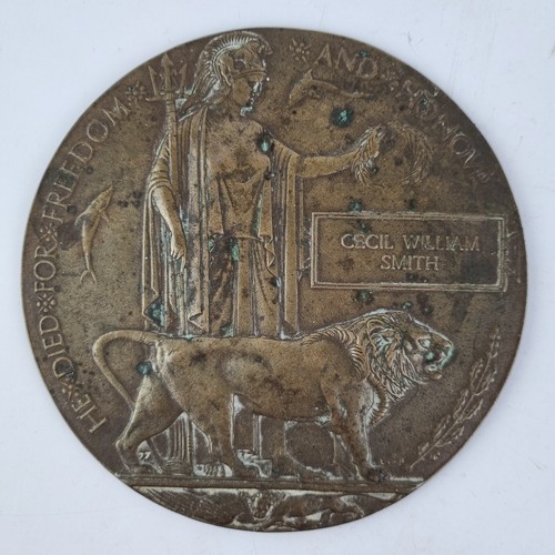 Antique ww1 bronze death - ww1,