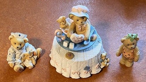 Cherished teddies lot - teddies,