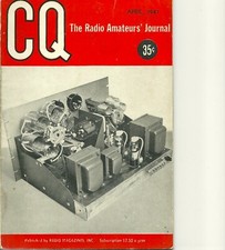 Antique CQ Ham Radio Magazine