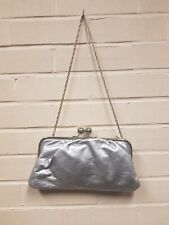 Debenhams Debut Women's Silver Clutch Bag
