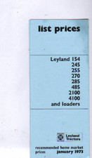 January 1973 Leyland Tractors