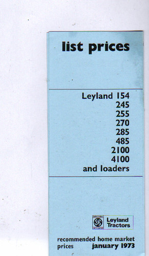 January 1973 leyland - 1973, tractors