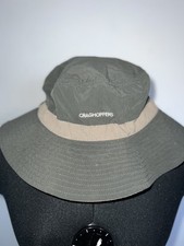 Craghoppers NosiLife Sun Hat / Bucket Hat, Olive Green with internal pocket, M/L