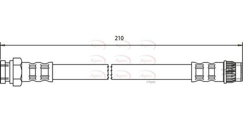 Apec rear inner - inner, brake