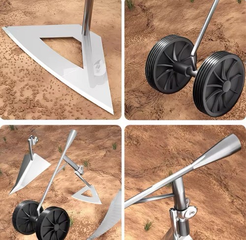 Manual garden hoe - hoe, cultivator