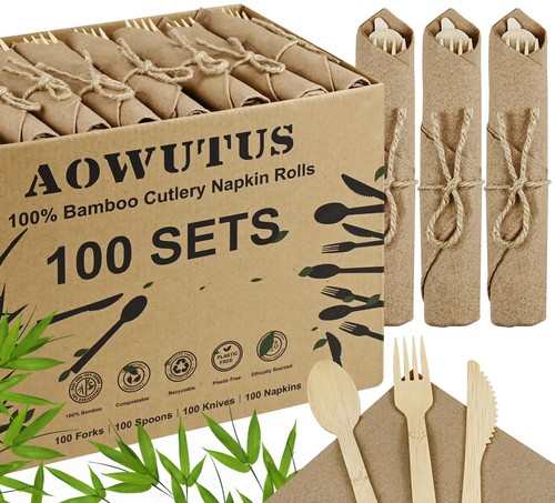Pre rolled napkin and bamboo - pre,