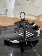 Boys Umbro  Infant Size 8 Black White Football Trainers