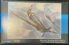 Azur 1/72 scale Morane-Saulnier MS-406C.1 Czech and Polish pilots untouched