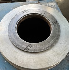 Graphite gasket for lost - , wax