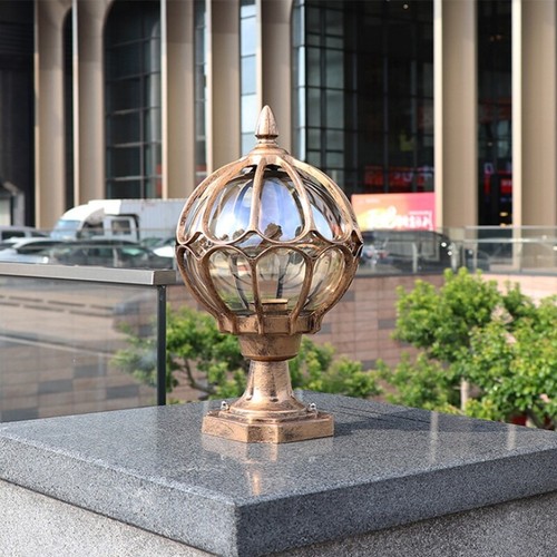 Vintage pillar light garden - pillar,