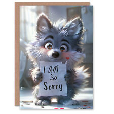 Cute Wolf Puppy Holding So