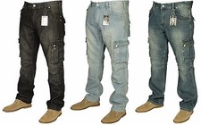 Mens Straight Leg Jeans Heavy