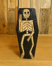 Wooden Pirate Trinket Box