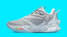 Nike Adapt 2.0 Air Mag sz 8.5. Back To The Future. Grey. EU Charger CV2441-003 