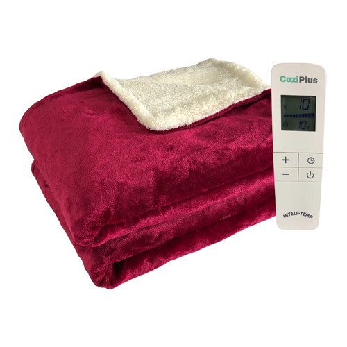 Luxury electric heated throw - heated,