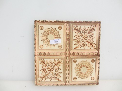 Antique ceramic tile - antique, victorian