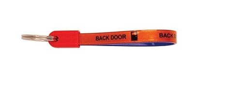 Keyring loop fobs back - keyring,