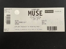 Muse Ticket 2013