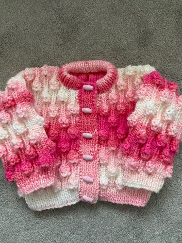 Newborn pink white striped - pink, &