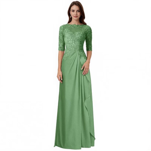 Bride dresses chiffon line - bride,
