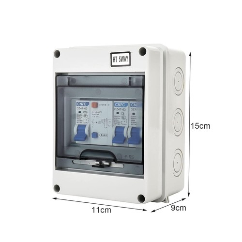 Way garage consumer unit - ,