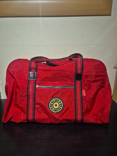 Kipling red duffel bag - kipling,