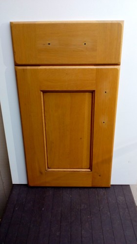 Solid light oak shaker style - light,