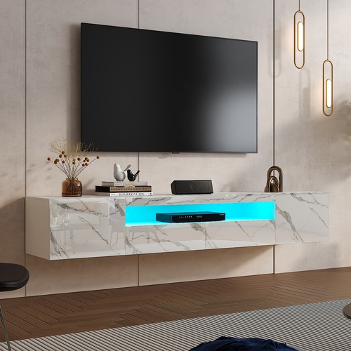180cm wall mounted floating - wall, tv
