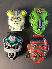 Mighty Max Horror Heads  X 4