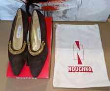 Nouchka Brown Suede Court