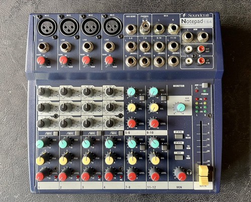 Soundcraft notepad 124 audio - notepad,