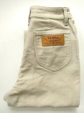 R.M.Williams women's jeans straight leg  W12 / 28 L29 beige cotton LEVC239