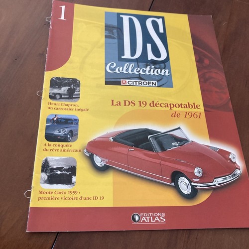 Paper citroen ds ds19 - no.,