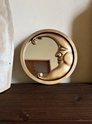90s vintage gold - 90s, moon