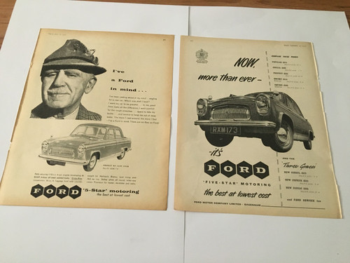 Ford prefect car lot 2 - car-lot, of