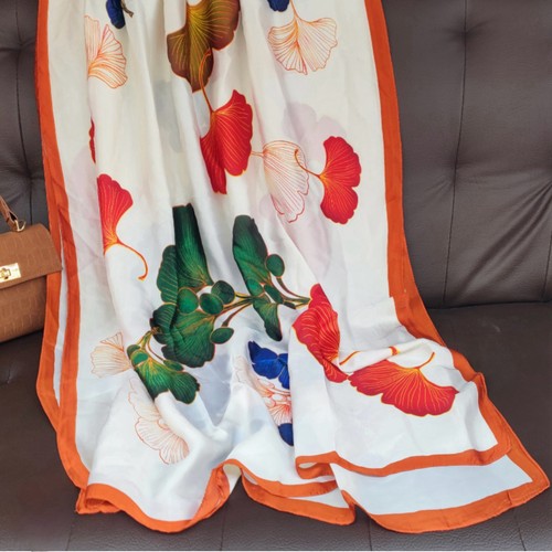Large imitation silk - large, scarf(180